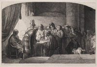 KG 11294
<br/>
Judas Iscariot ontvangt geld voor verraad van Christus
<br/>
<em>Picart, Bernard (1673-1733)</em>